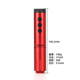 New Permanent Make Up Wireless Tattoo Machine Pen Brush Coreless Motor Strong Quiet 1800mA/h Mini Extra Battery For Liner Shader