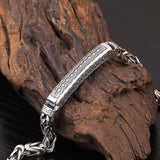 S925 Sterling Silver Fashion Personality Female Thai Silver Retro Keel Pattern