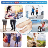1 Pair Adjustable Silicone Protector Socks Anti Foot Crack Heel Sticker Portable