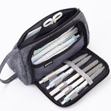 Plaid pencil case