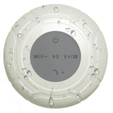 Waterproof Bluetooth Shower Speaker Portable Wireless Water-Resistant Speaker, 6H Playtime Built-in Mic for iPhone Phone Tablet Bathroom Kitchen