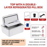 Double Layer Large Capacity Portable Intelligent Insulated Cooler Refrigerator