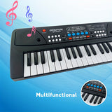 37-Key Electric Piano Keyboard - Musical Instrument Gifts for Kids Ages 3