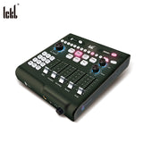 Ickb Mono External Sound Card Mobile Phone Singing Equipment Professional Broadcasting Sound Card Livestream Sound Card Device