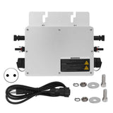 WVC700 Solar Grid Tie Micro Inverter 700W High Efficiency IP65 MPPT Solar Inverter with Power Cable