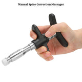 Manual Spinal Massager Single Head Correction Adjustment Tool Spine Massage Device