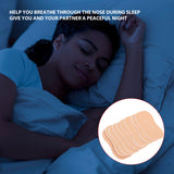 50pcs Sleeping Tape Sleep Strips Prevent Snoring Reduce Mouth Breathing Stickers for Kids Adults
