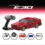 New Four-wheel Drive 1:16 Retro E30 Sports Remote Control 4WD 30km/h High Speed Drift 2.4G CVT RC Car Toy Boy