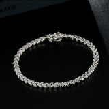 Women's Sterling Silver Wheat Ear Bracelet