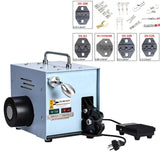 220V Crimping hine 60W/220V 50Hz Electric Cold Pressing Terminal Crimper Tools with Exchangeable Die Sets