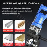 1300W Hole Puncher hine Electric Punching Tool Hydraulic Piercing Press