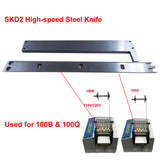 High Speed Steel Knife Blades for Heat Shrinkable Tube Cutting hine 100Q 100B