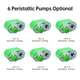 New Peristaltic Pump 15ml/min-117ml/min Adjustable w Rate Food Grade Platinum Vulcanized Silicone Tube for DIY Lab