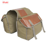 New Cycling Bicycle Bags Mountain Road Bike Trunk Waterproof Double Side Rear Rack Pouch Wear-Resistant Tail Seat Pannier Pack