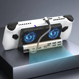 Docking Station Compatible with Fan Steam Deck 11in1 HD2.0 4K@60Hz Gigabit Ethernet USB 3.0 Charging USB-C for ROG Ally