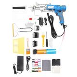 Tufting Gun Carpet Trimmer Kit 24V Brushless Motor Digital Display Speed Adjustable Tufting Gun Starter Kit 100240V EU