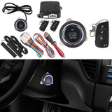 12V Car Starter Switch Engine Push Start Stop Buttons Alarm Ignition Control Keyless Entry Antitheft System Electronics