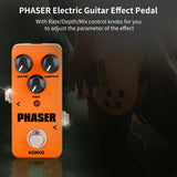 FPH2 PHASER Portable Effector Phase Mini Single Electric Guitar Pedal Analog Effect