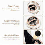 Electric Shiatsu Foot Massager Health Care Heating deep Kneading Scraping Vibration Air Compression Massage Therapy Anti-stress