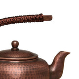 Half Moon Handmade Copper Teapot - 500ml Traditional Design