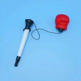 Design Fist-shaped Ballpoint Novelty Bounce Decompression Pen Set with Bo Glove for Office