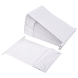 50 Pcs Vomit White Throw Up Sick Bags For Motion Morning Sickness And Hangovers Travel Disposable Paper Puke Bag