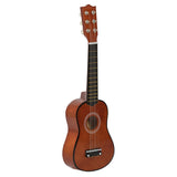21 Inch 6 Small Mini Basswood Guitar With Pick Strings Musical Instruments Toy For Children Kids