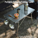 Portable Folding High Temperature Resistant Foldable Table for Camping Hiking