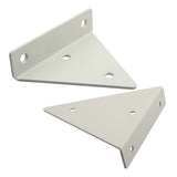 2PCS Triangle Bracket Support Wall Shelves Right Angle Fixed Bearing Shelf Bookshelf Hardware Fitting Furniture Mounted