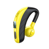 Wireless Earphone Bluetooth 5.2 Earpiece Handsfree Digital Display  Headset With Mic Business Sports Long Battery Life Ear Hook