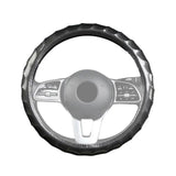 Non Slip Breathable Carbon Fiber Steering Wheel Sleeve Protector Cover Car Accessories For Women