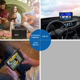 Digital 5-inch Portable Pocket TV Car Teion Multimedia Player HD Screen FM Radio TF Card Playback