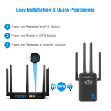 5Ghz Wireless WiFi Repeater 1200Mbps Router Wifi Booster 2.4G Wifi Long Range Extender 5G Wi-Fi Signal Amplifier Repeater Wifi