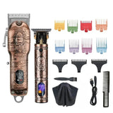NEW ElectricHair Clippers Set JM-2022 Cordless Shaver Trimmer Barber Shop Hair Cutting hine for Men USB