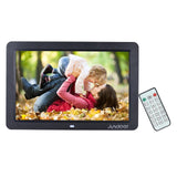 Andoer 12" Wide Screen Picture Digital Album 1280*800 Electronic Photo Frame with Remote Control Multiple Function