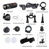 4K Motorcycle Anti Shake Helmet Cameras 170 Degree Wide Angle Bike Video Action Camera for Outdoor Sports