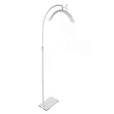 Half Moon Shaped Beauty Floor Lamp 3 Color Temp Adjustable Eyelash LED Floor Light for Skincare Tattoo 100240V UK Plug