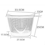 Bike Front Handlebar Storage Heavy Duty, Handwoven Basket,