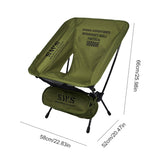 Ultralight Folding Oxford Cloth Foldable Portable Collapsible BBQ Chair for Outdoor Camping Hiking Fishing