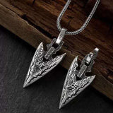 Creative Personality Trendy Men's Retro Sterling Silver Pendant