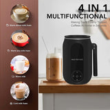Electric Automatic Rotary for Coffee Cappuccino Latte 4 in 1 Hot and Cold Foam Maker Milk Frother Foamer