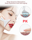 3 Colors LED Photon Therapy Skin Care Neck Anti Wrinkle Reduce Double Chin EMS Tighten Beauty Device Facial Neck Lift Massager