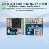Mini high-power MOS trigger driver module field-effect transistor PWM regulation electronic switch 5-18V