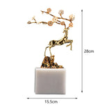 Deer Sculpture - Modern Decorative Gift For Home, Office & Entryway