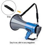 Megaphone Speaker Recordable Loudspeaker Guide Speakers Handily Gripped