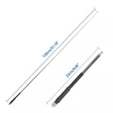 10PCS AR1106 Telescc 136-174mHz High Gain VHnti-Collision Extendable Antenna for WouXun Kenwood BAOFENG Radio