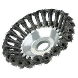 6 inch  Steel Wire Trimmer Head Grass Brush Cutter Dust Removal Grass Plate For Lawnmower 25MM