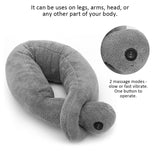 Relax Muscles Relieve Stress Vibrating Massaging Neck Pillow Massage Therapy Cushion