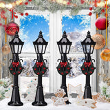 Mini Light Model Lights Decorative Streetlight Small Street Lamps For Christmas Dollhouse,8Pcs