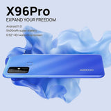 DOOGEE Cellphones X96 Pro 4GB RAM+64GB ROM Octa Core 13MP Quad Camera Smartphones  Android 11 5400mAh Russian version  Black